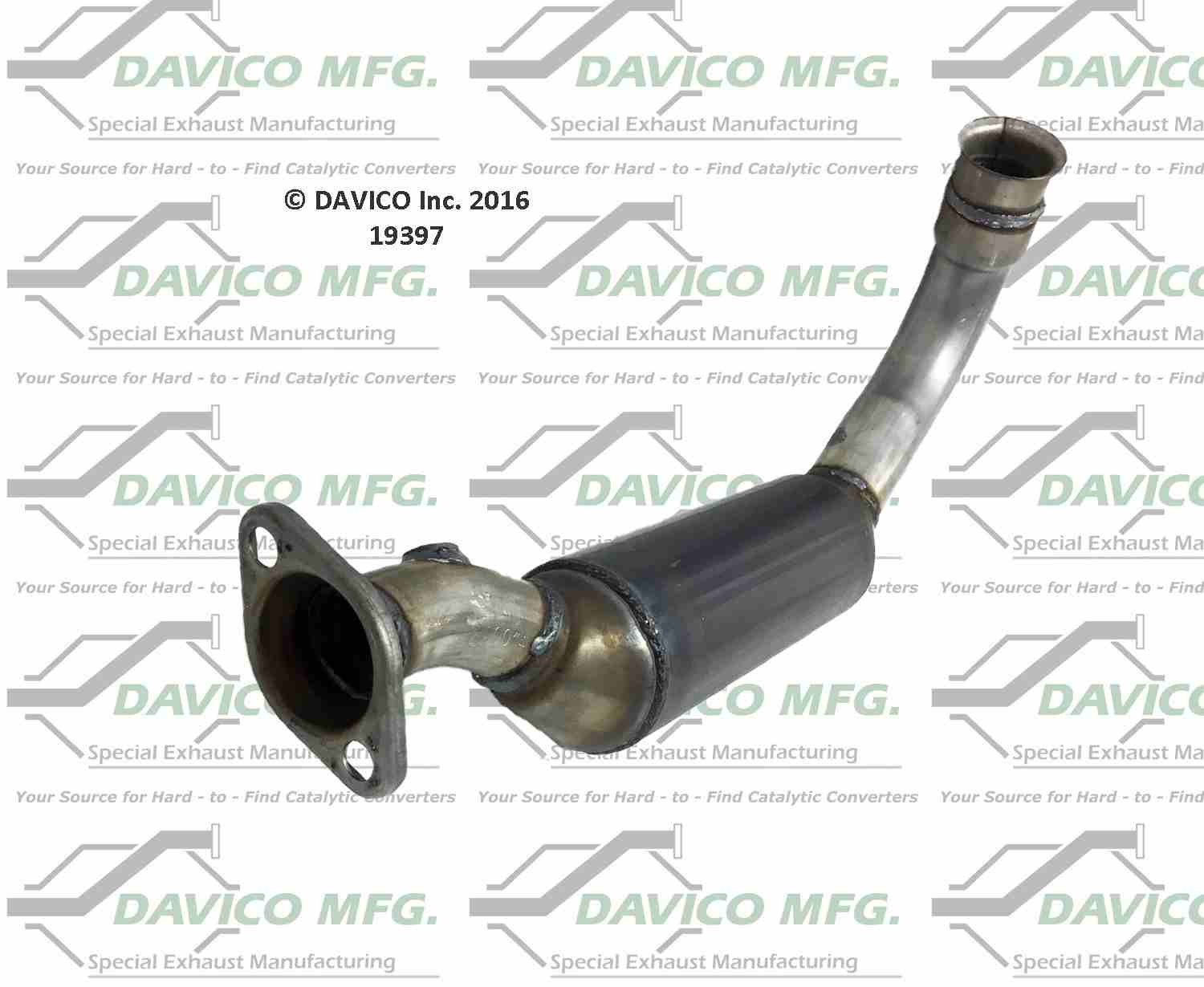 Davico Mfg Exact-Fit Catalytic Converter 19397