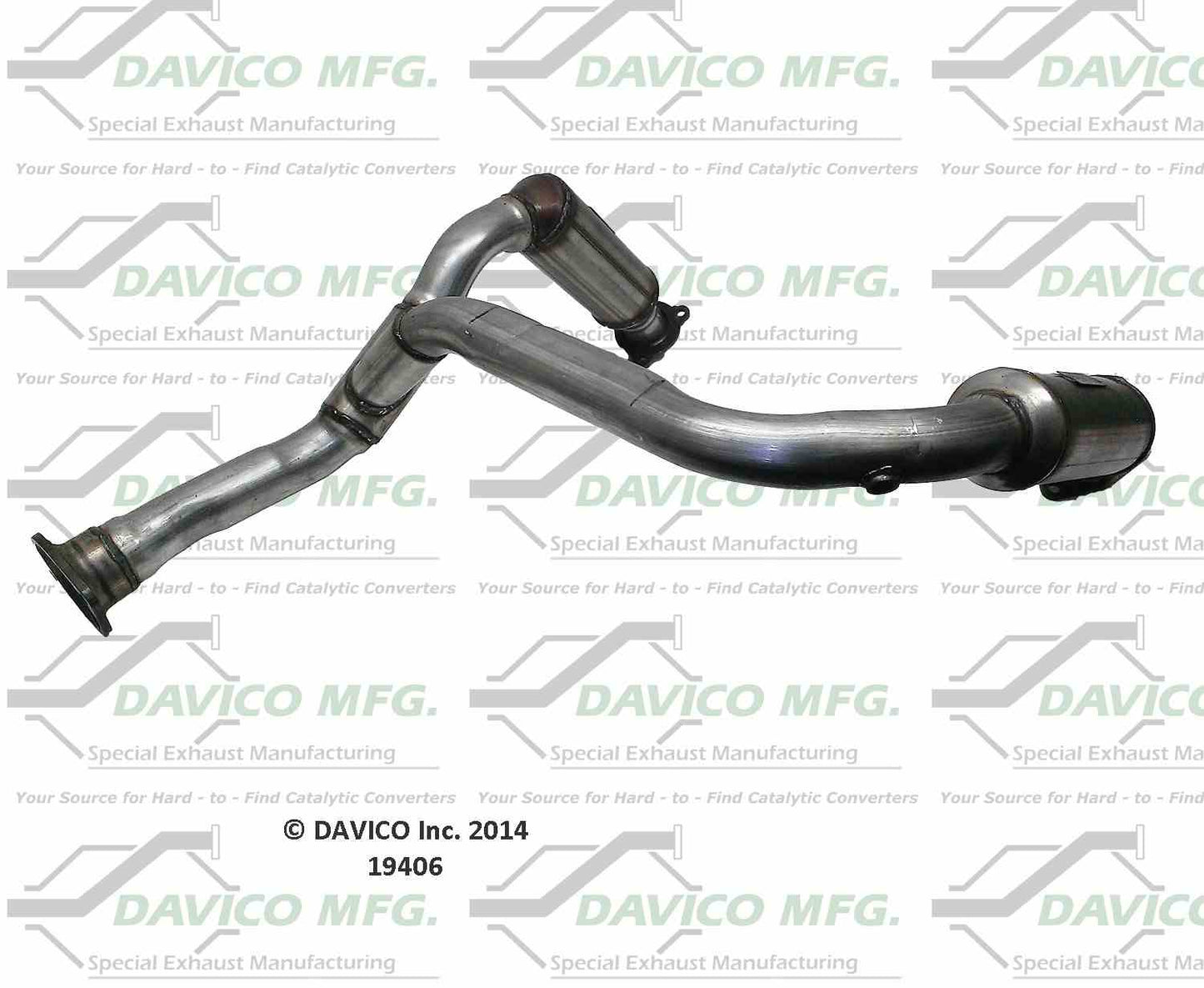 Davico Mfg Exact-Fit Catalytic Converter 19406