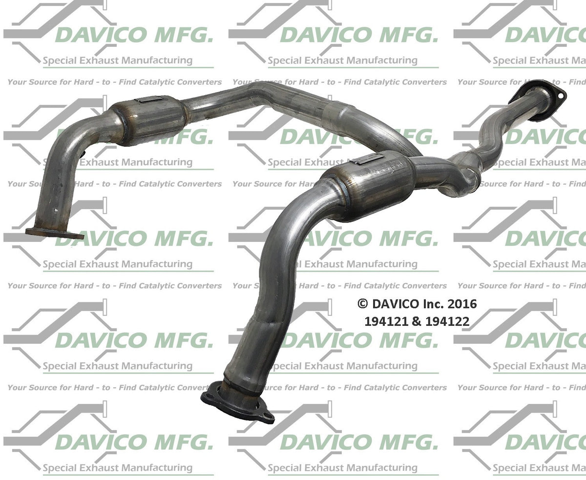 Davico Mfg Exact-Fit Catalytic Converter 194121