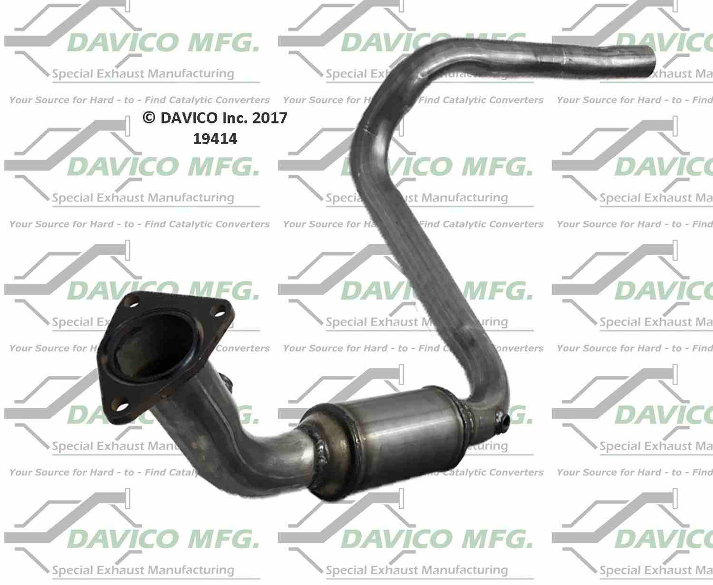 Davico Mfg Exact-Fit Catalytic Converter 19414