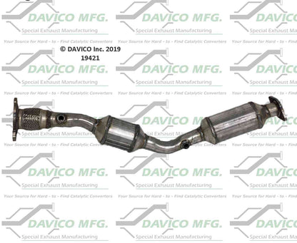 Davico Mfg Exact-Fit Catalytic Converter 19421