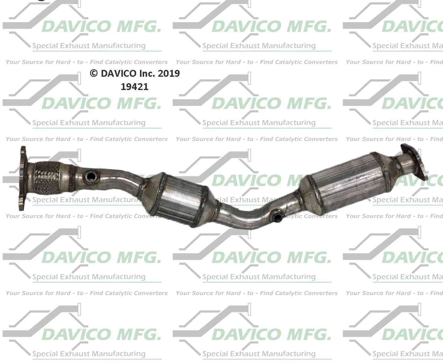 Davico Mfg Exact-Fit Catalytic Converter 19421