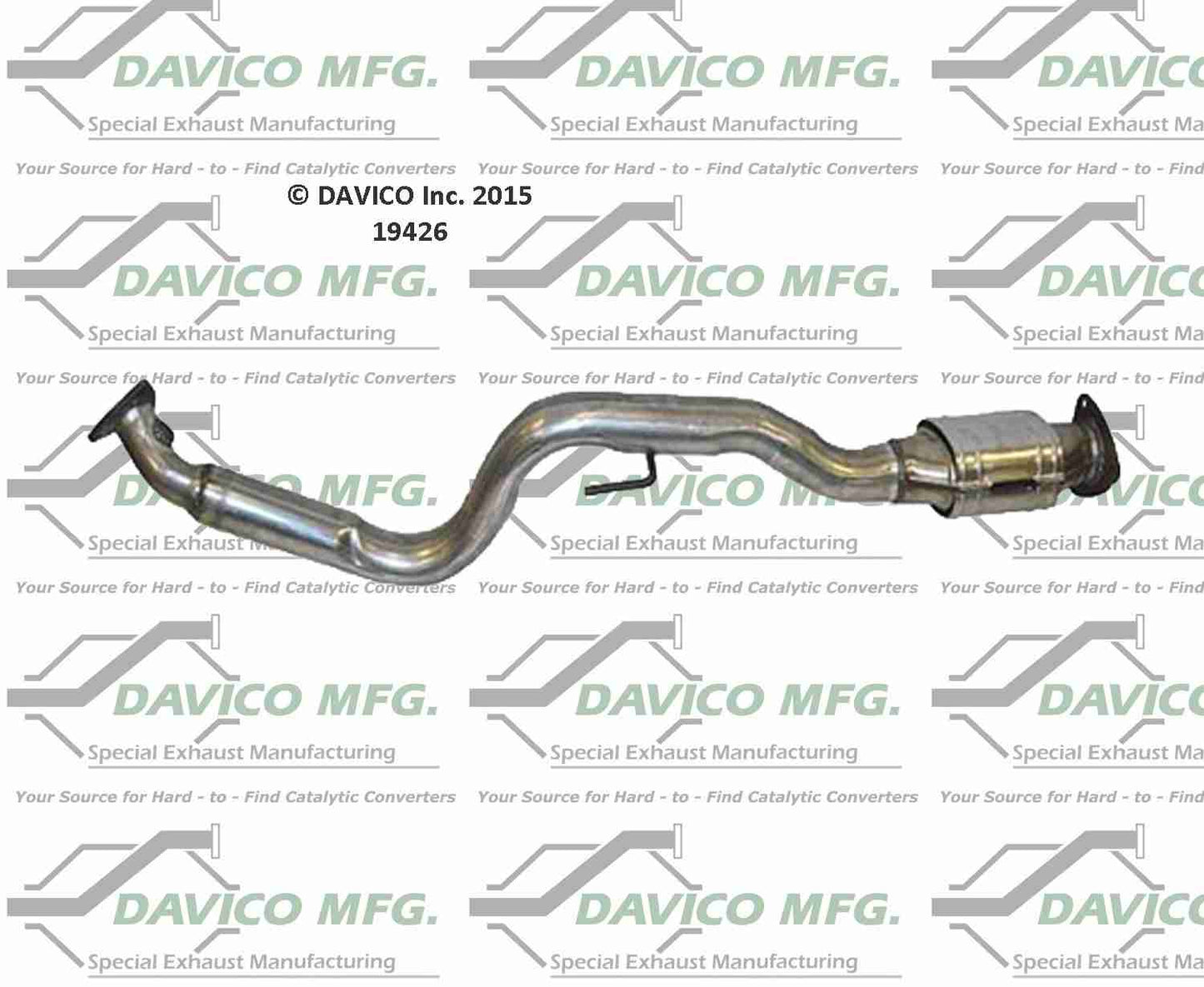 Davico Mfg Exact-Fit Catalytic Converter 19426