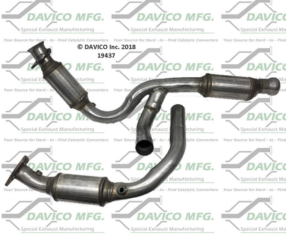 Davico Mfg Exact-Fit Catalytic Converter 19437