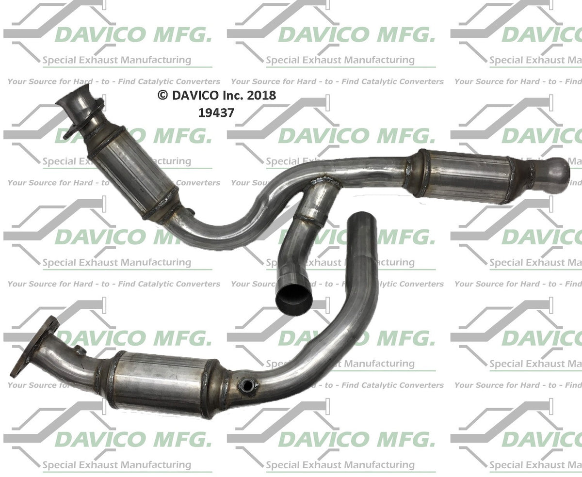 Davico Mfg Exact-Fit Catalytic Converter 19437