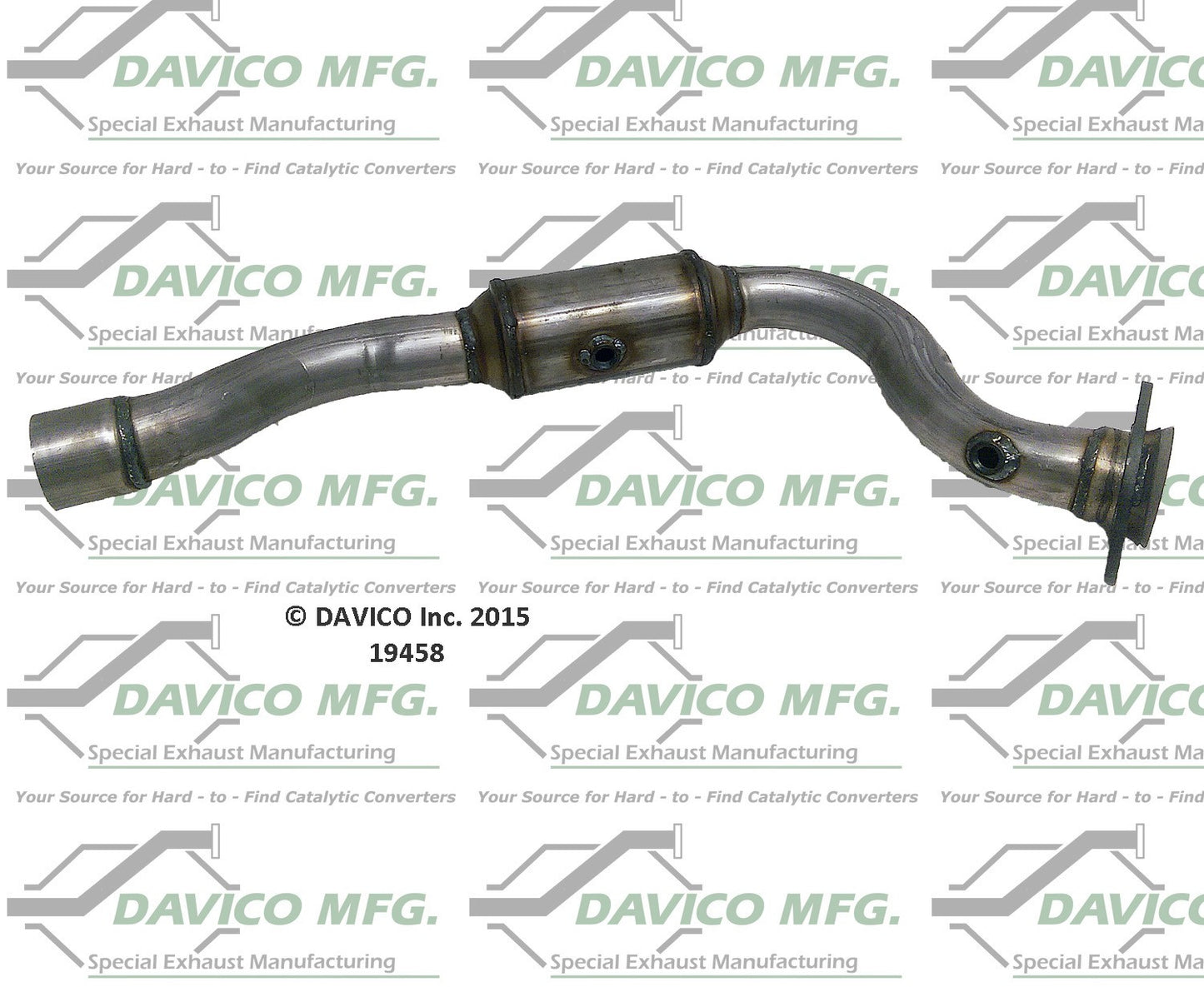 Davico Mfg Exact-Fit Catalytic Converter 19458