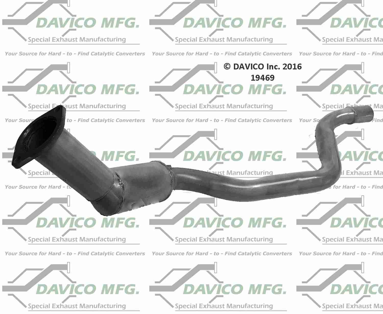 Davico Mfg Catalytic Converter 19469