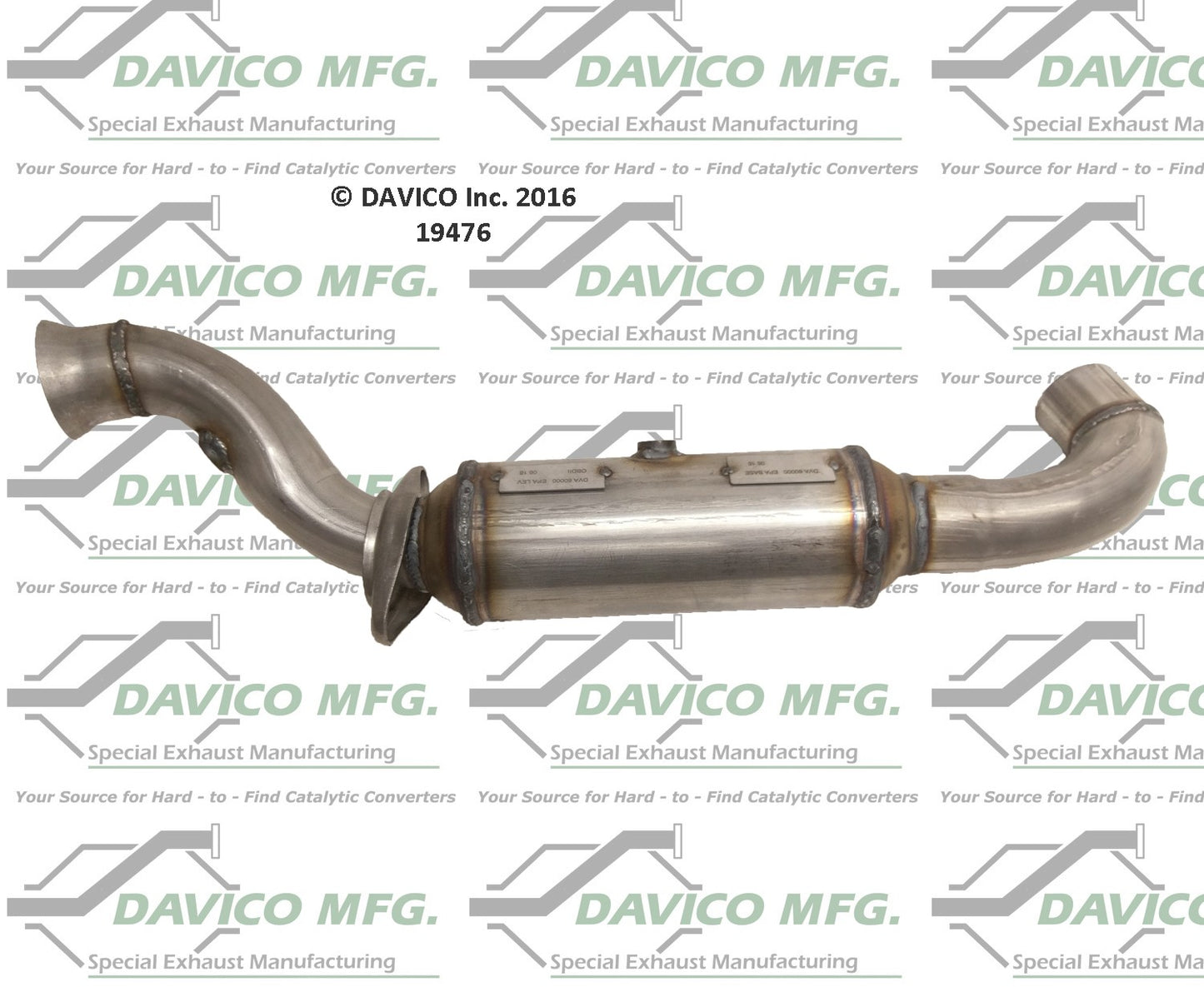 Davico Mfg Exact-Fit Catalytic Converter 19476
