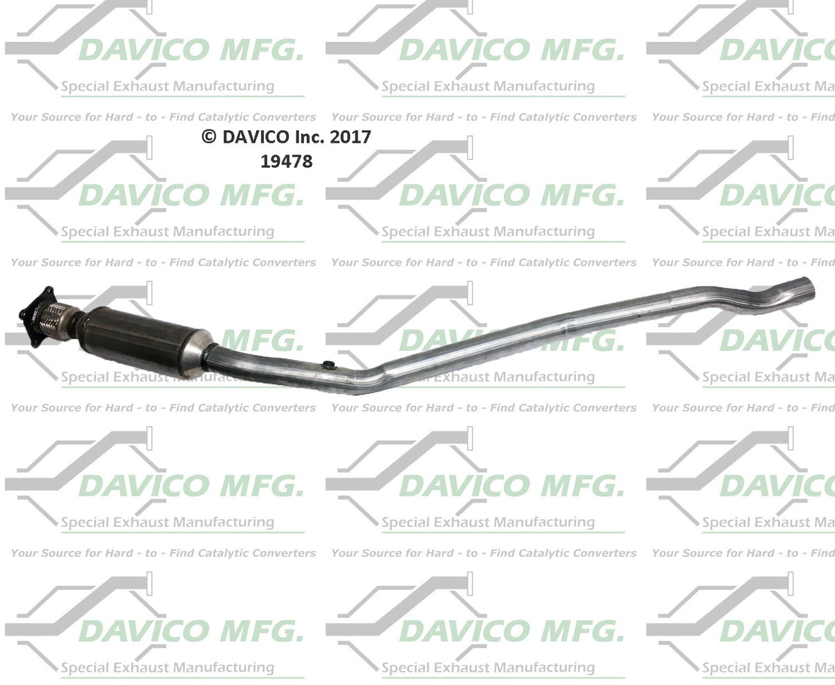 Davico Mfg Direct Fit Catalytic Converter 19478