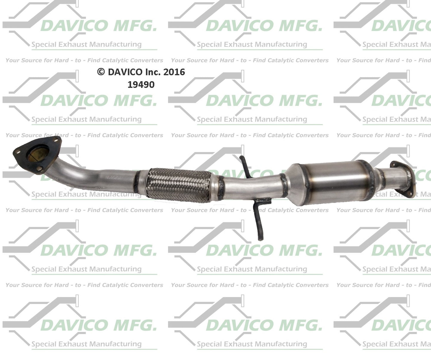 Davico Mfg Exact-Fit Catalytic Converter 19490
