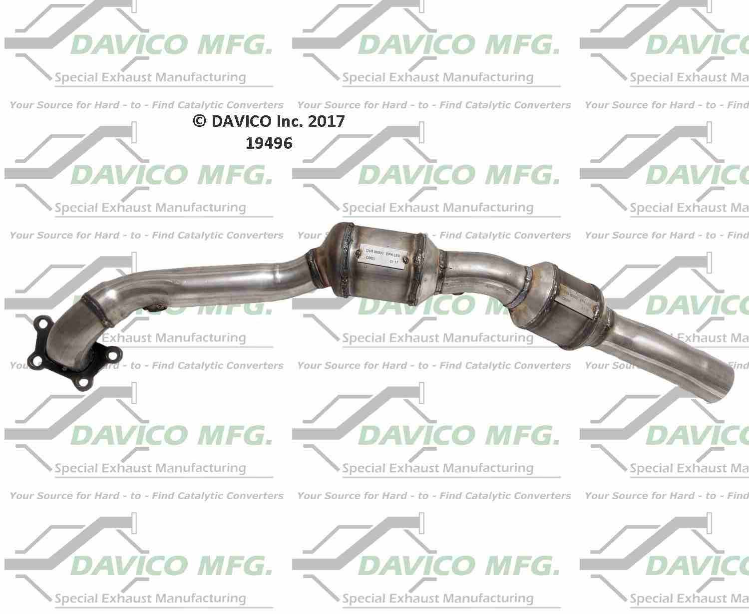 Davico Mfg Catalytic Converter 19496