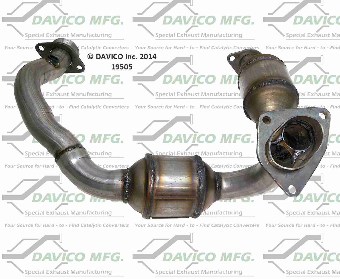 Davico Mfg Exact-Fit Catalytic Converter 19505