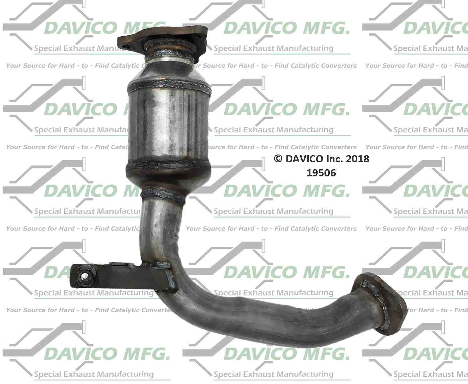 Davico Mfg Exact-Fit Catalytic Converter 19506