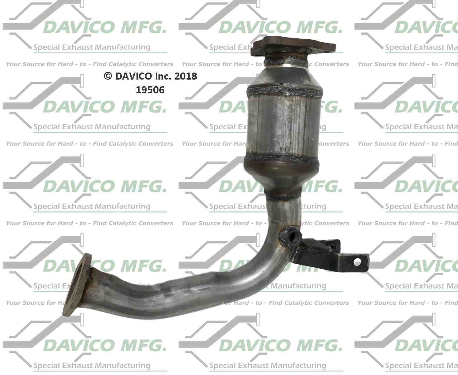 Davico Mfg Exact-Fit Catalytic Converter 19506