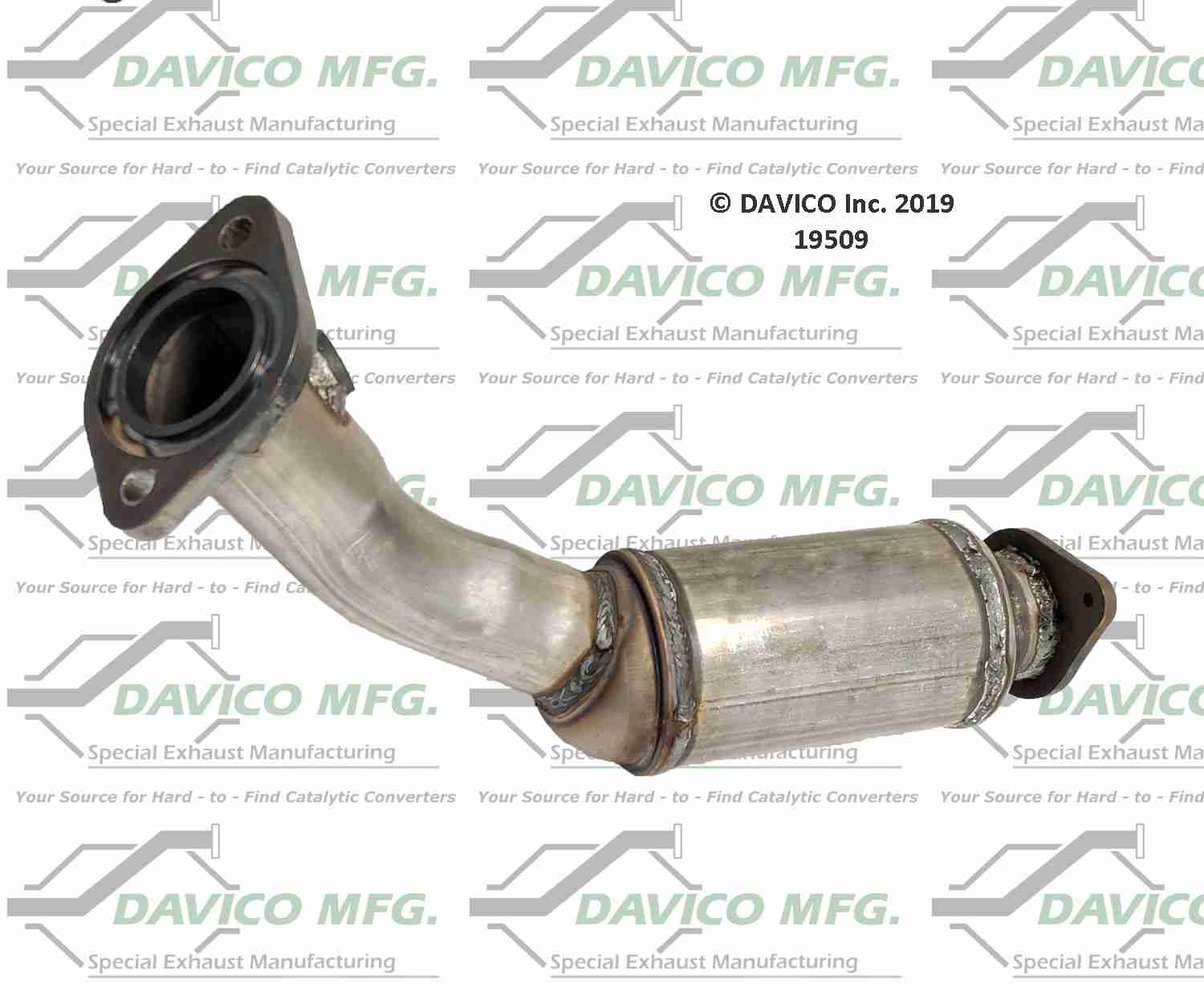 Davico Mfg Exact-Fit Catalytic Converter 19509