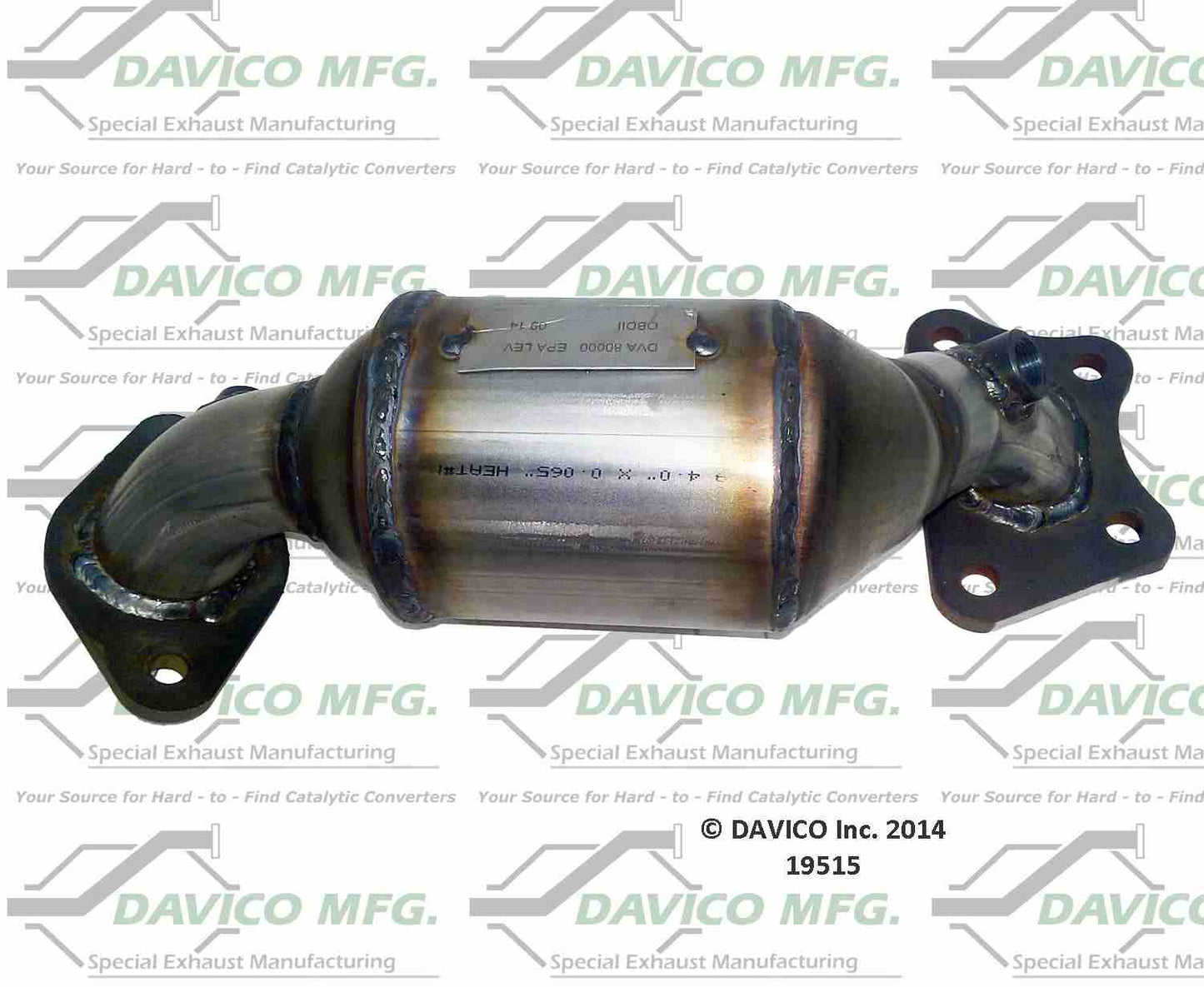 Davico Mfg Exact-Fit Catalytic Converter 19515