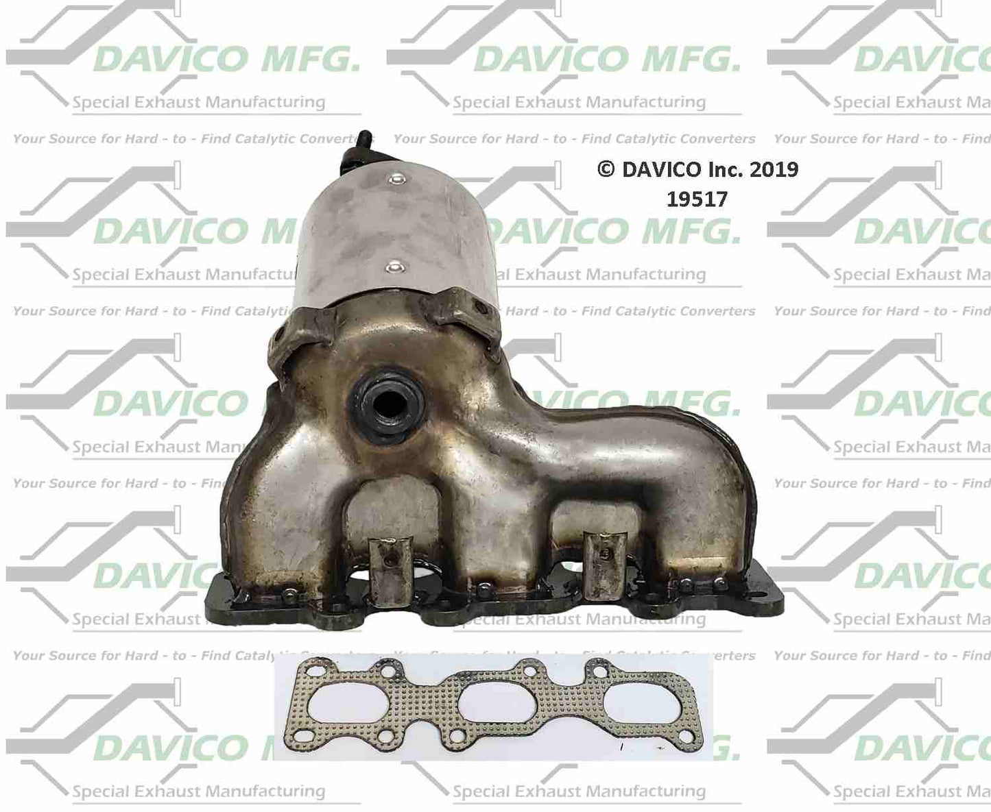 Davico Mfg Exact-Fit Catalytic Converter 19517