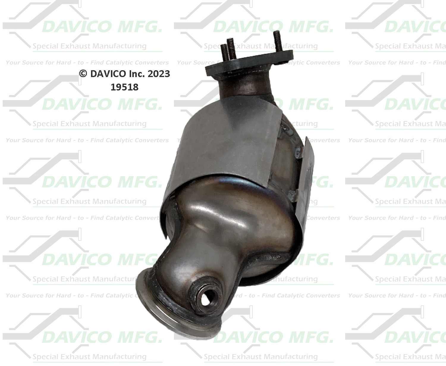 Davico Mfg Exact-Fit Catalytic Converter 19518