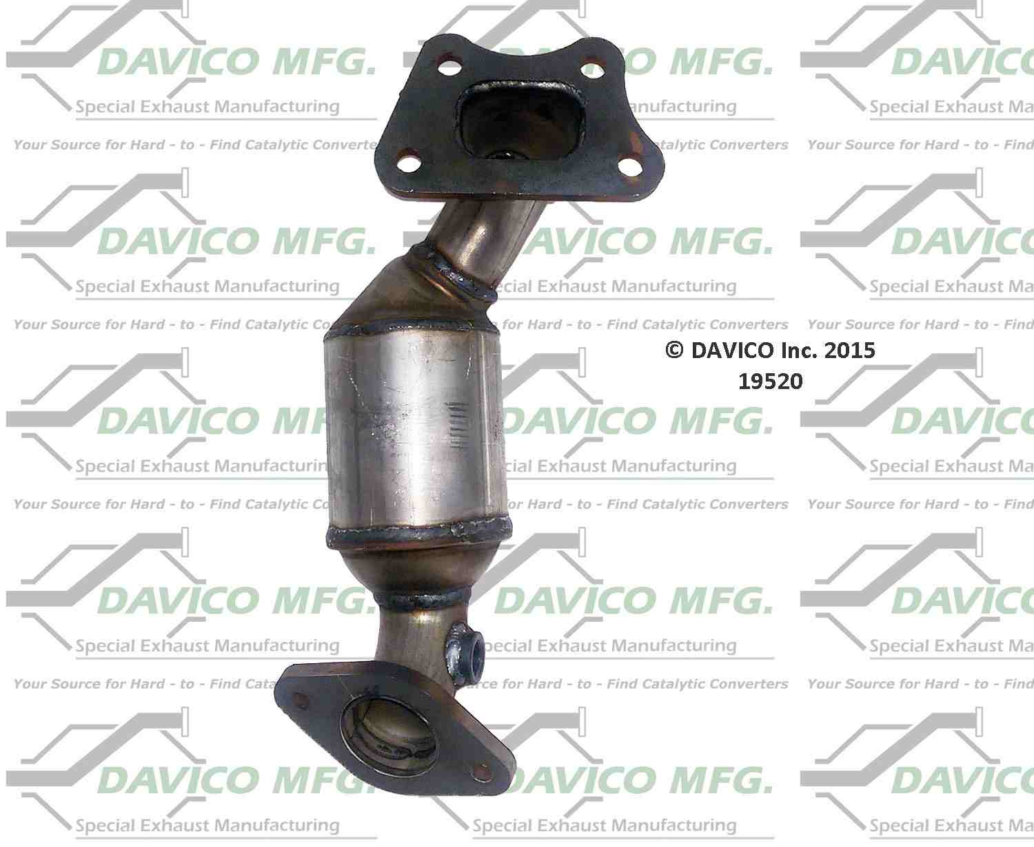 Davico Mfg Exact-Fit Catalytic Converter 19520