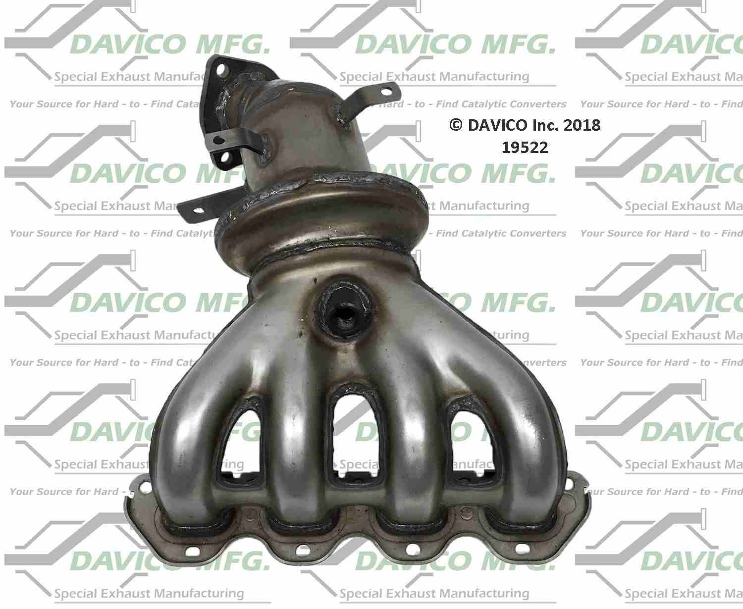 Davico Mfg Exact-Fit Catalytic Converter 19522