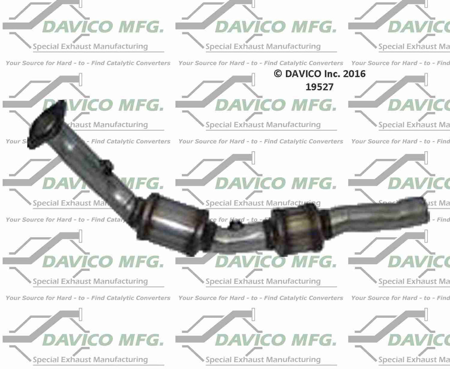 Davico Mfg Exact-Fit Catalytic Converter 19527