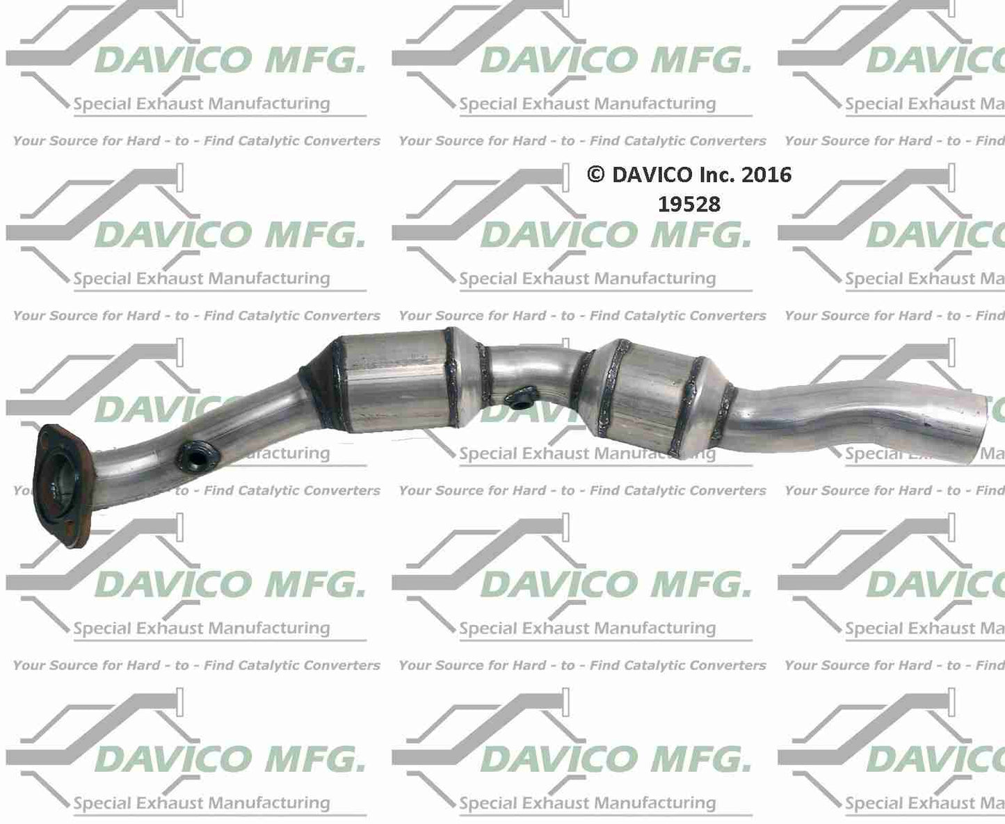Davico Mfg Exact-Fit Catalytic Converter 19528