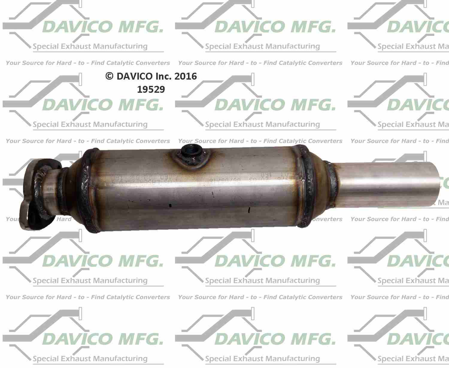 Davico Mfg Exact-Fit Catalytic Converter 19529