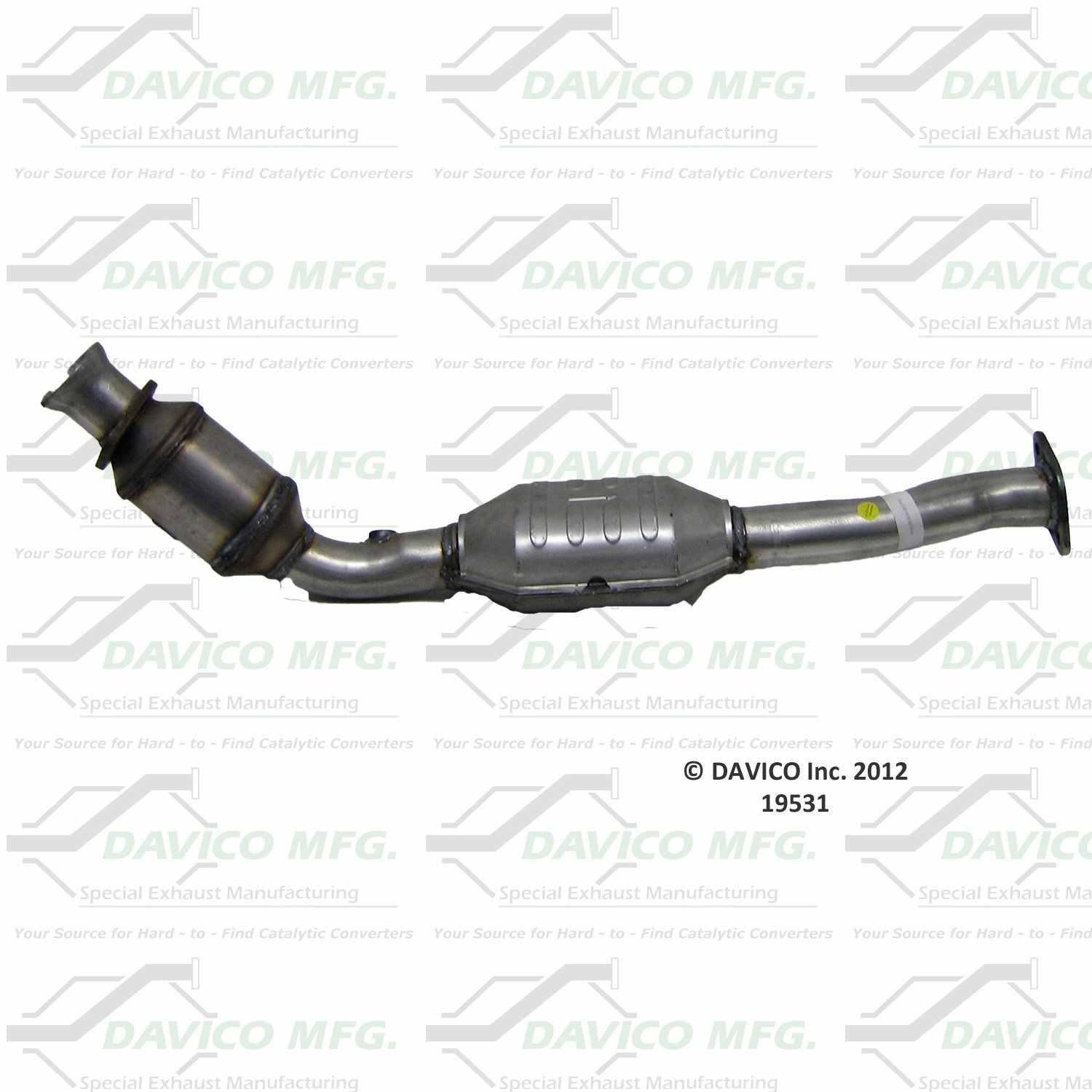 Davico Mfg Exact-Fit Catalytic Converter 19531