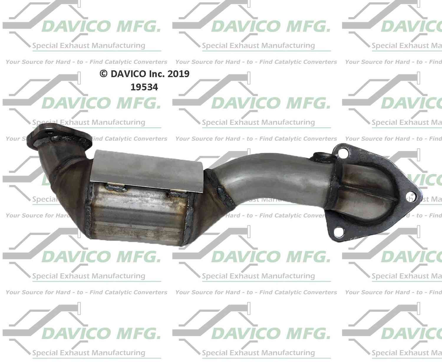 Davico Mfg Catalytic Converter 19534