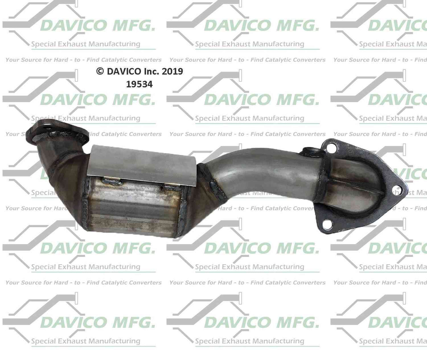 Davico Mfg Exact-Fit Catalytic Converter 19534