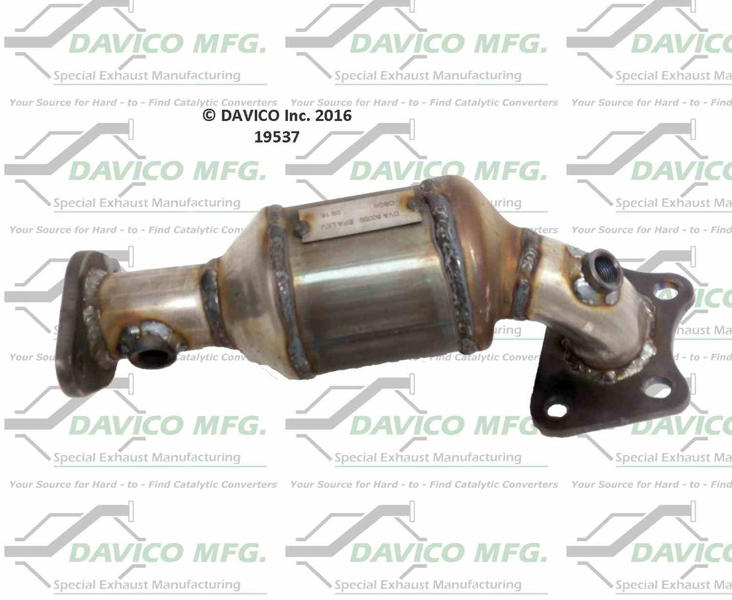 Davico Mfg Exact-Fit Catalytic Converter 19537