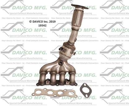 Davico Mfg Exact-Fit Catalytic Converter 19542