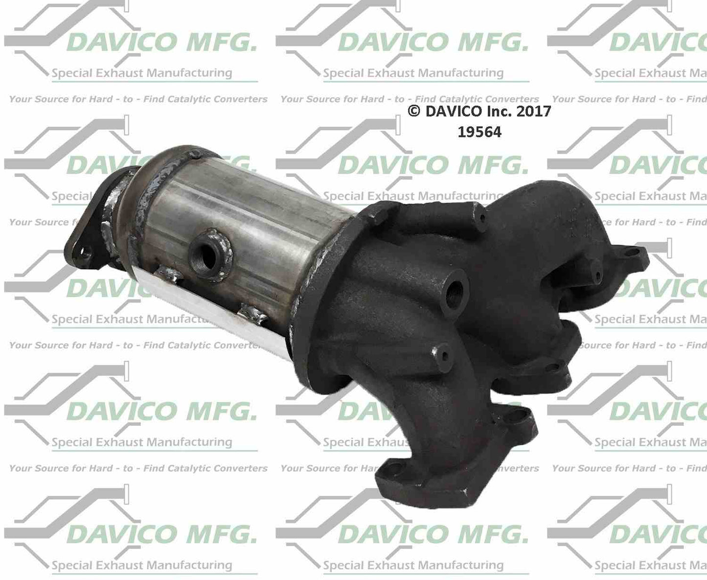 Davico Mfg Exact-Fit Catalytic Converter 19564