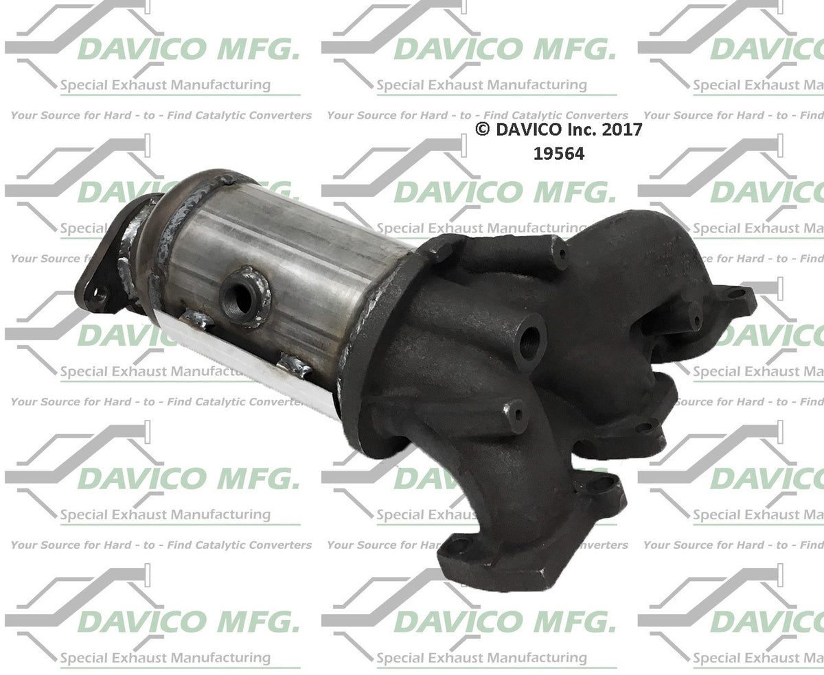 Davico Mfg Exact-Fit Catalytic Converter 19564