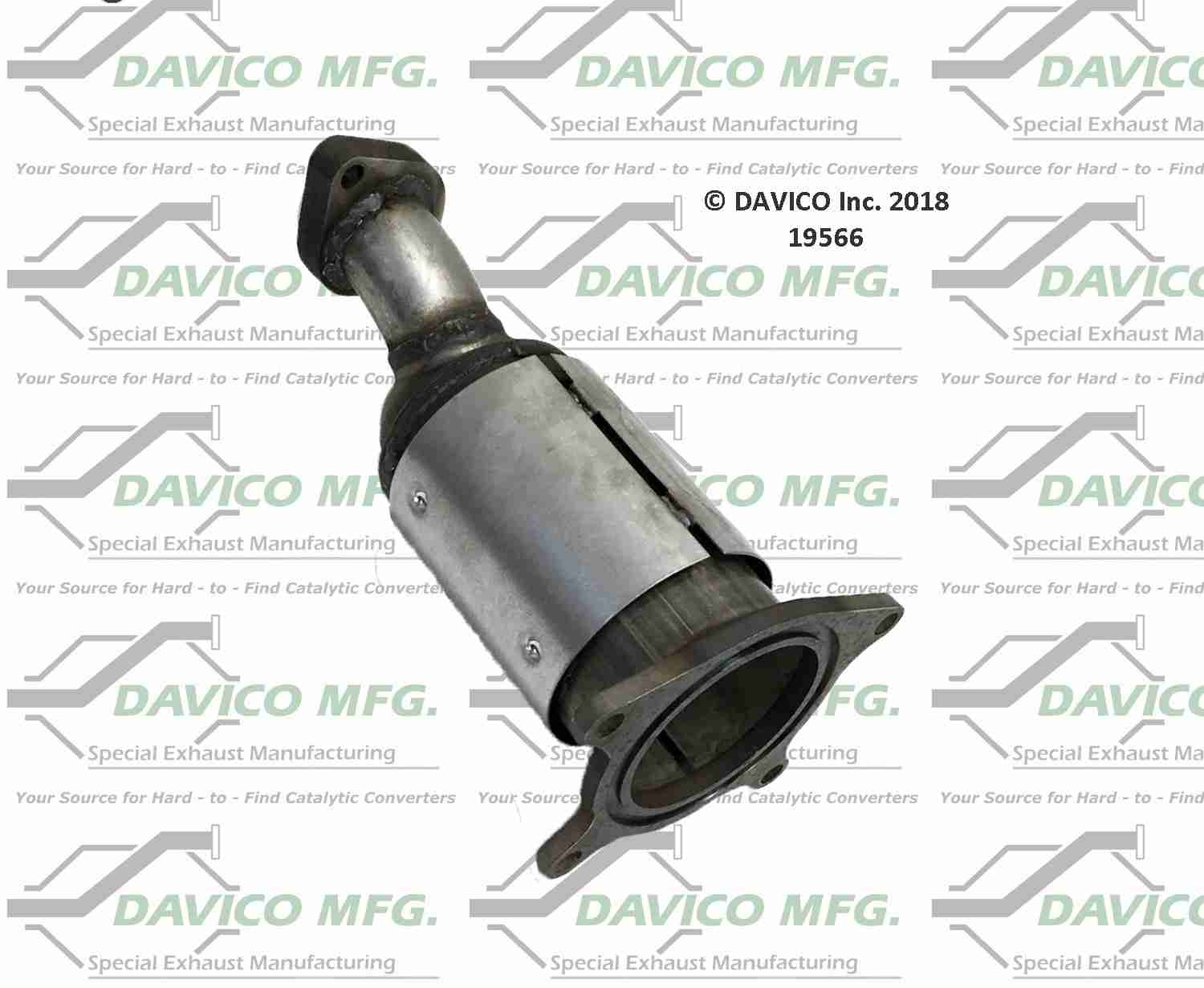Davico Mfg Exact-Fit Catalytic Converter 19566