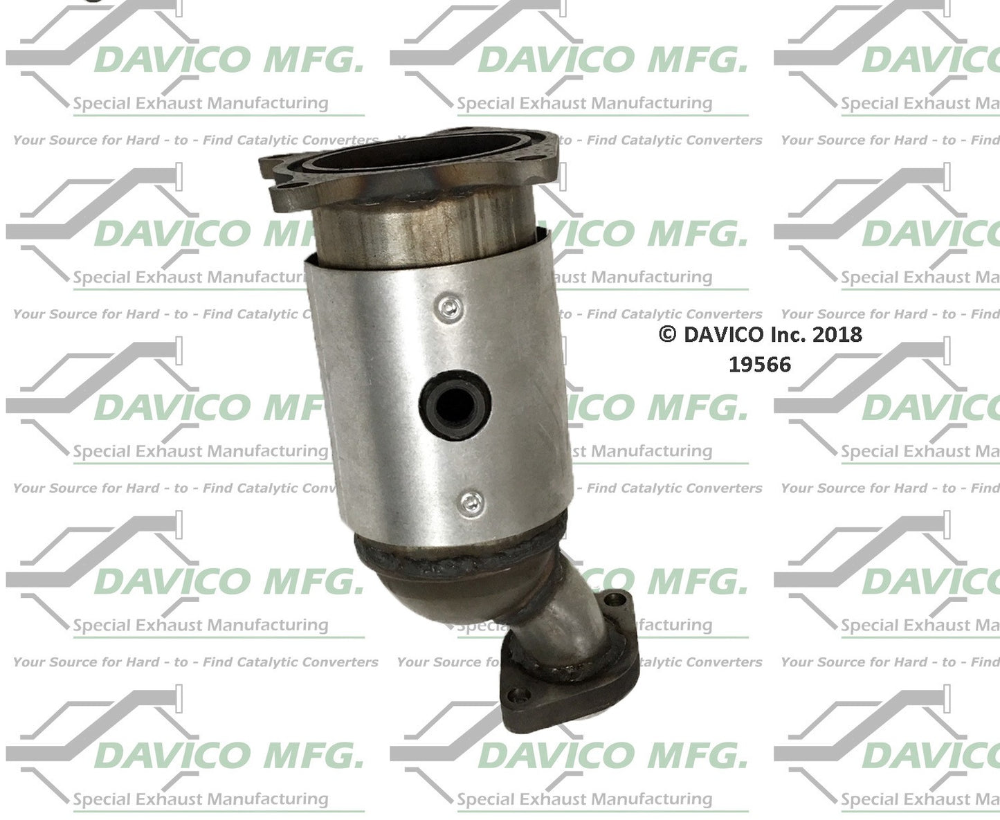Davico Mfg Exact-Fit Catalytic Converter 19566