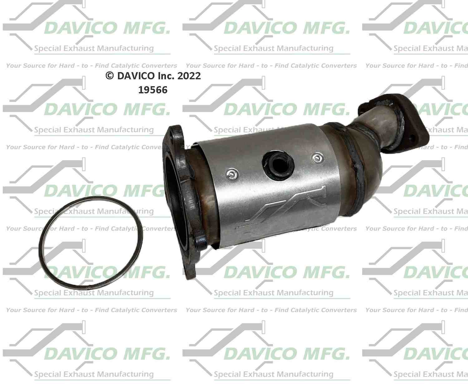 Davico Mfg Catalytic Converter 19566