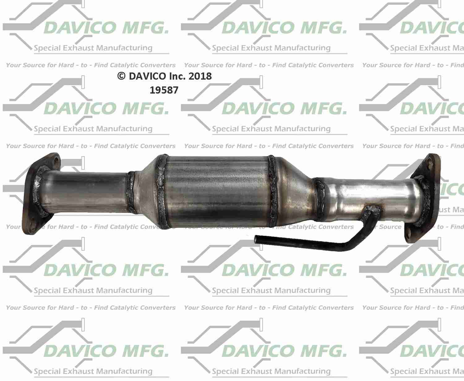 Davico Mfg Exact-Fit Catalytic Converter 19587