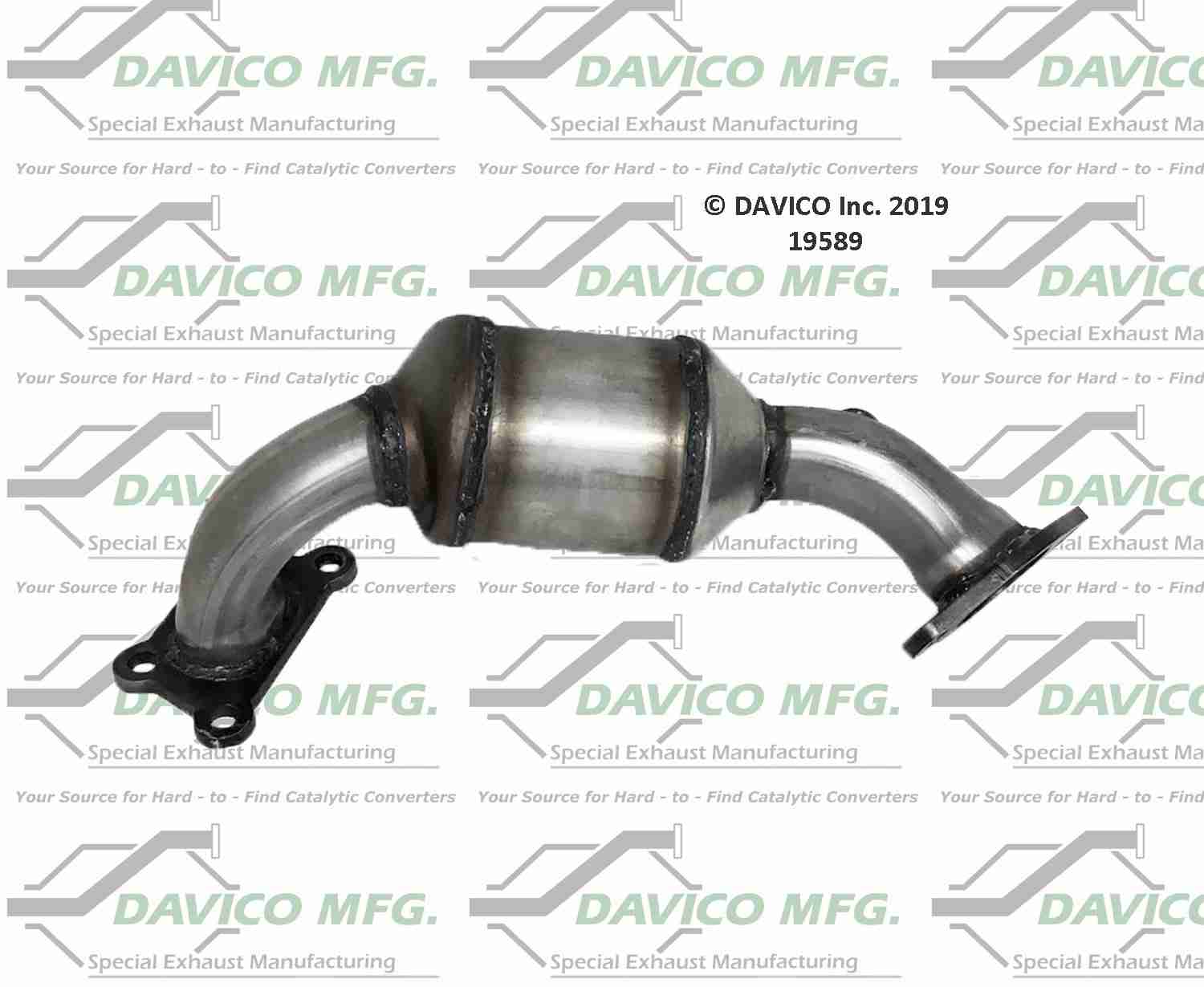 Davico Mfg Exact-Fit Catalytic Converter 19589