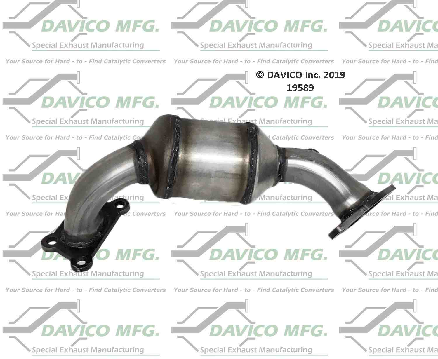 Davico Mfg Exact-Fit Catalytic Converter 19589