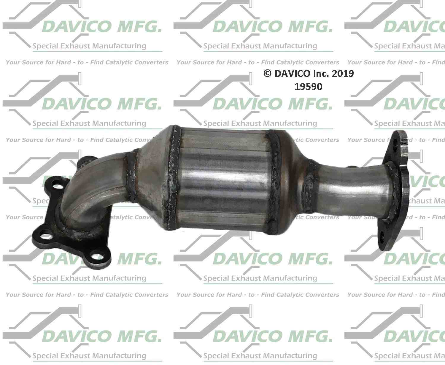 Davico Mfg Exact-Fit Catalytic Converter 19590