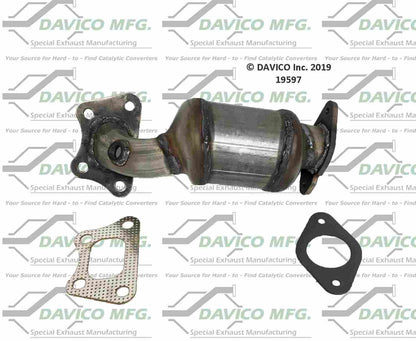 Davico Mfg Exact-Fit Catalytic Converter 19597