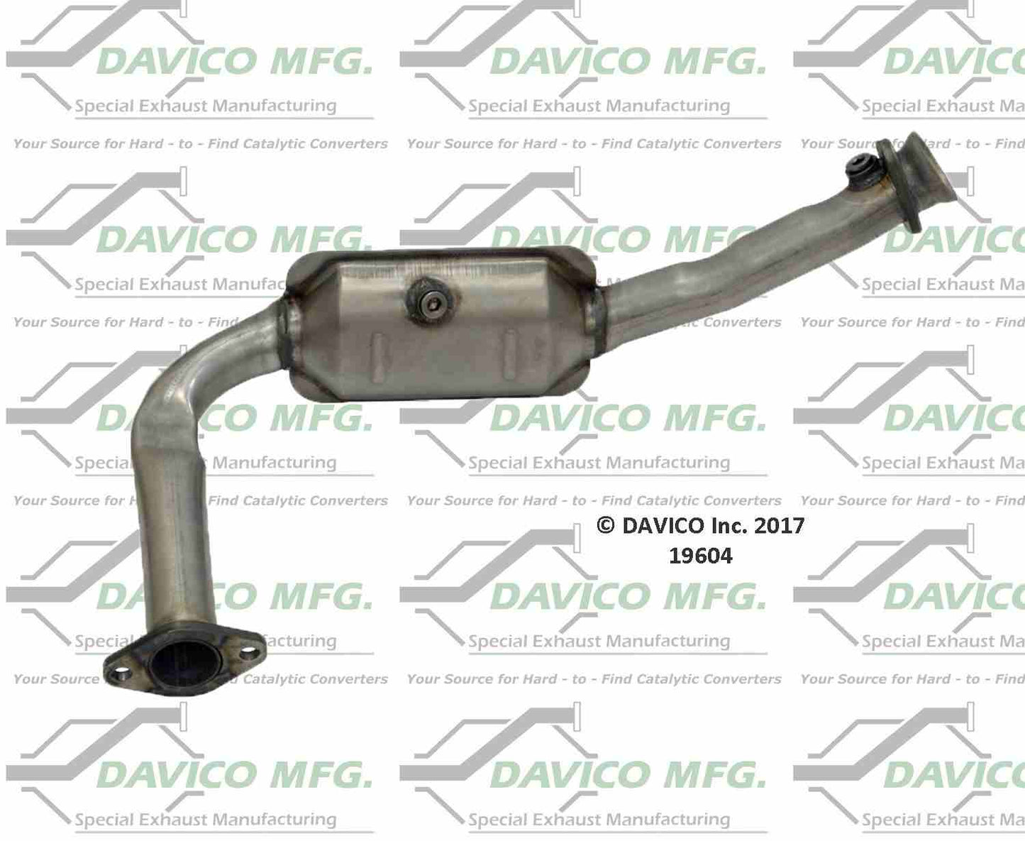 Davico Mfg Exact-Fit Catalytic Converter 19604