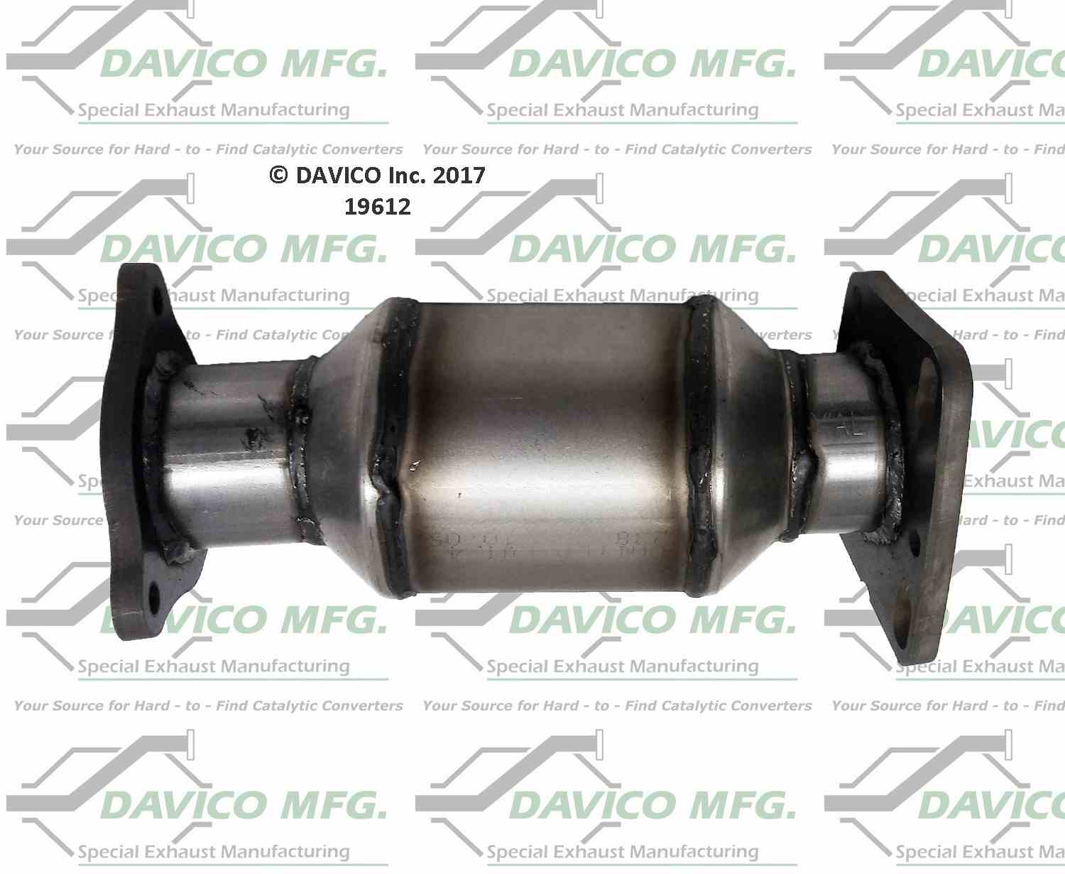 Davico Mfg Exact-Fit Catalytic Converter 19612