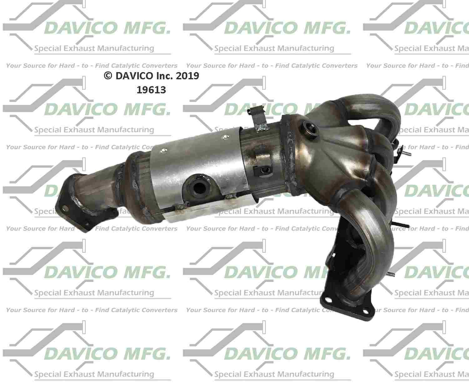 Davico Mfg Exact-Fit Catalytic Converter 19613