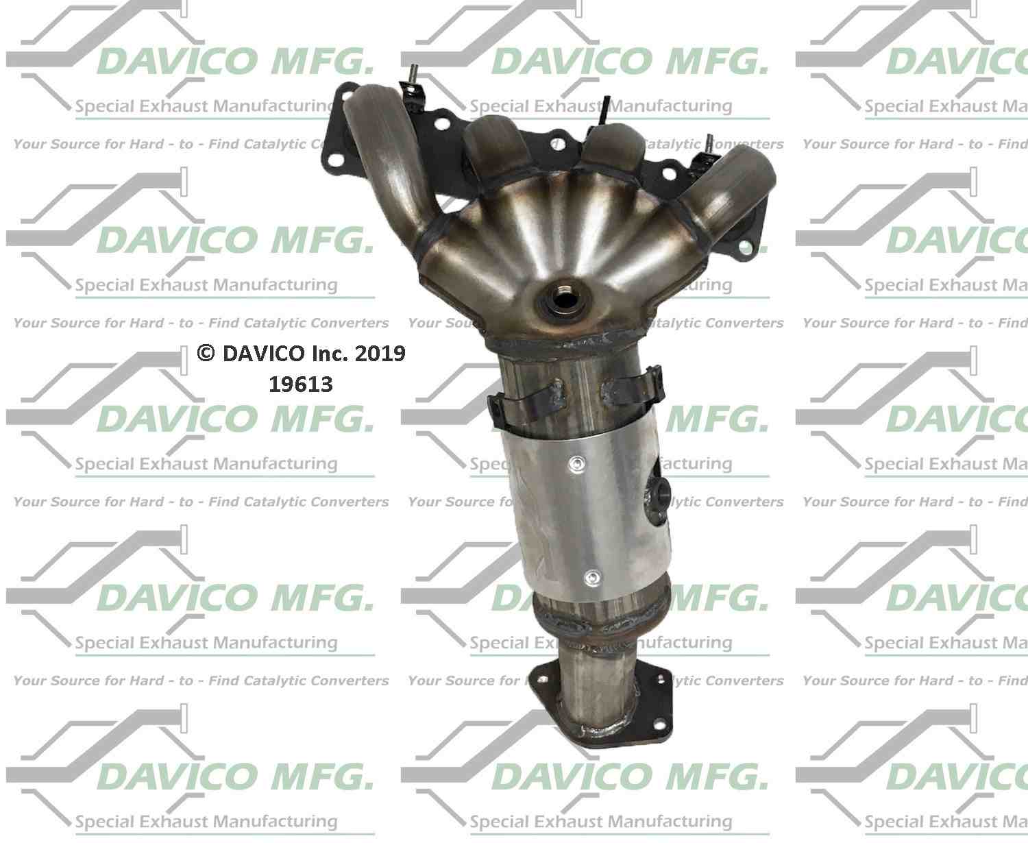 Davico Mfg Exact-Fit Catalytic Converter 19613