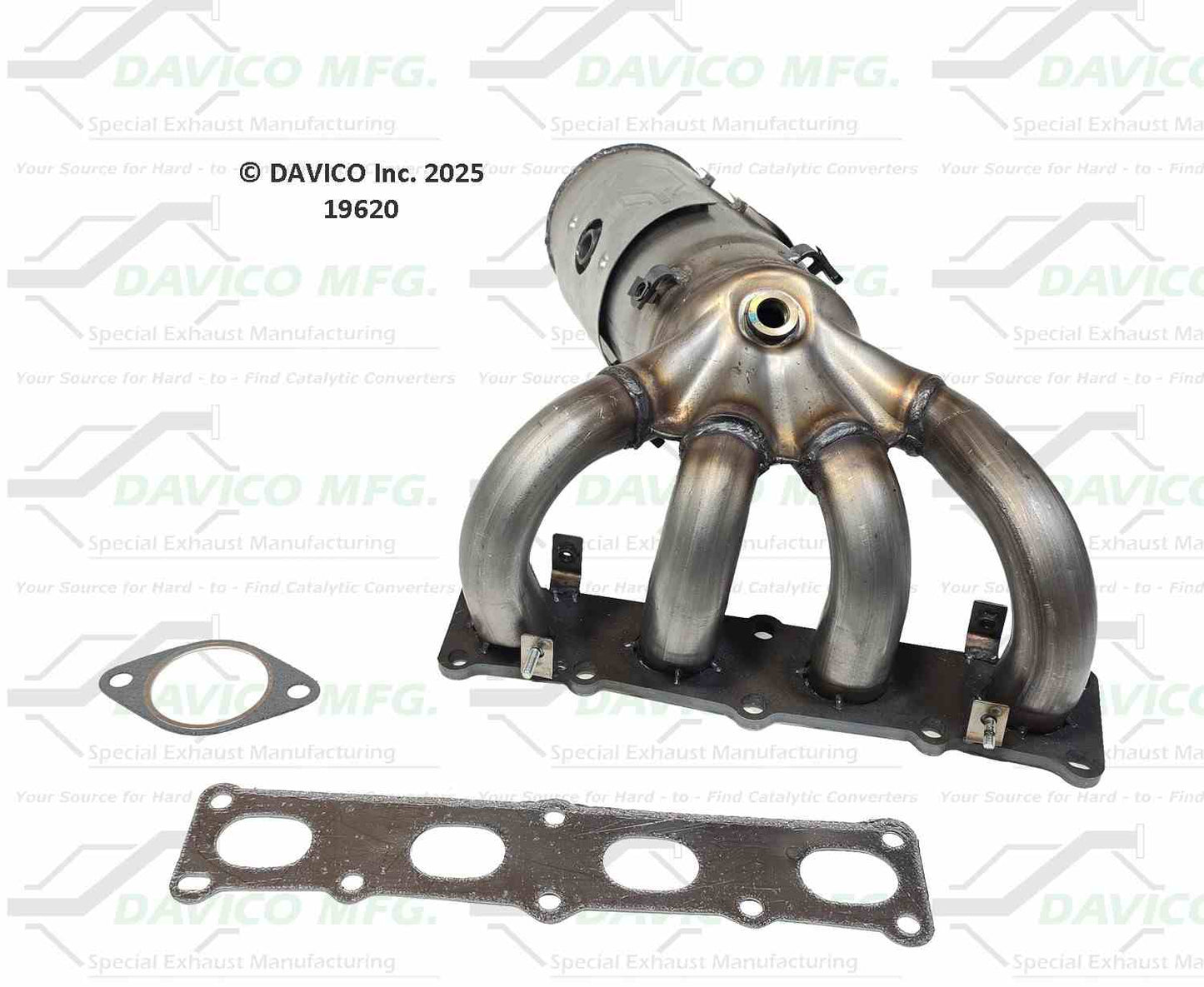 Davico Mfg Exact-Fit Catalytic Converter 19620