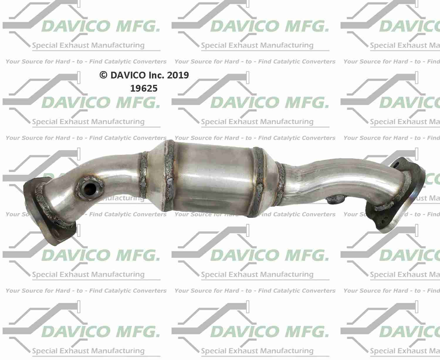 Davico Mfg Exact-Fit Catalytic Converter 19625