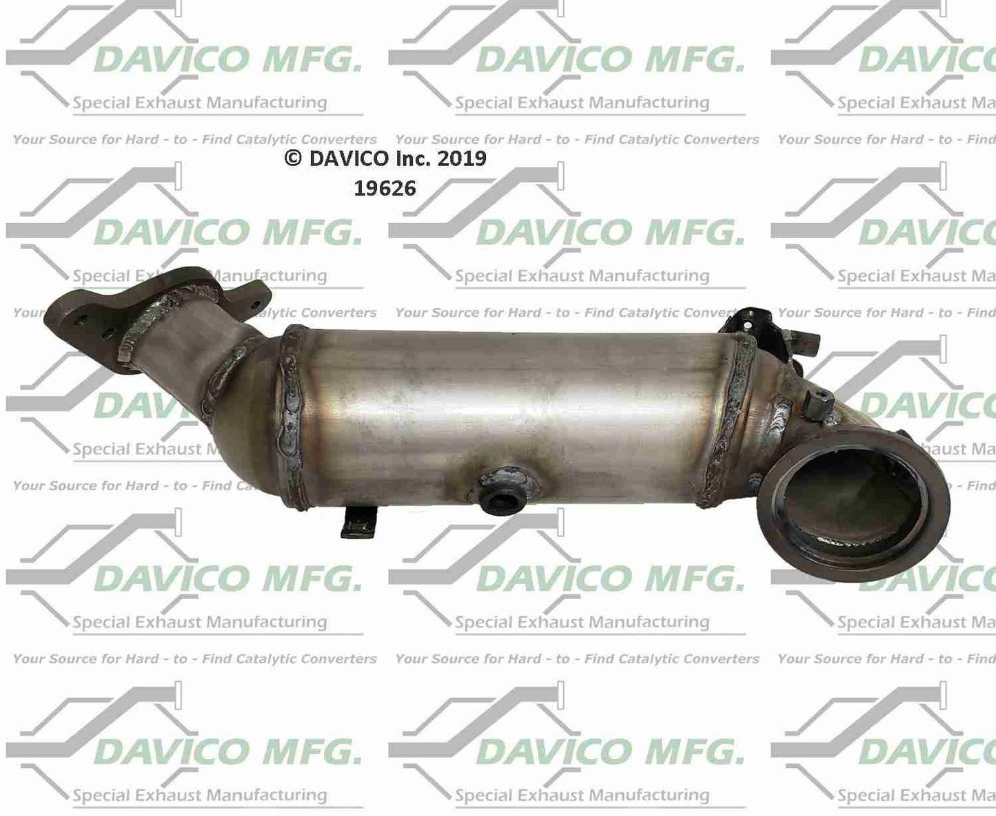 Davico Mfg Exact-Fit Catalytic Converter 19626