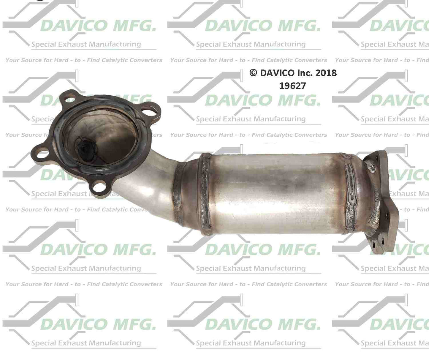 Davico Mfg Exact-Fit Catalytic Converter 19627